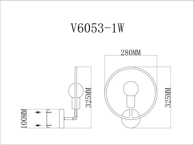 Бра Moderli Sachara V6053-1W