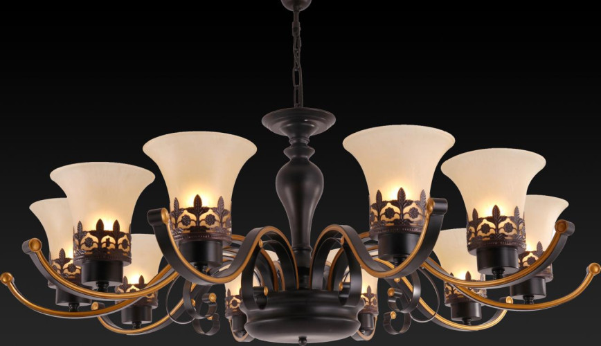 Подвесная люстра Toplight Florence TL7490D-08BL