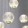 Подвесная люстра Odeon Light Crystal 5008/120L