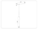 Трековый магнитный светильник Ambrella Light Magnetic 220V GL1432