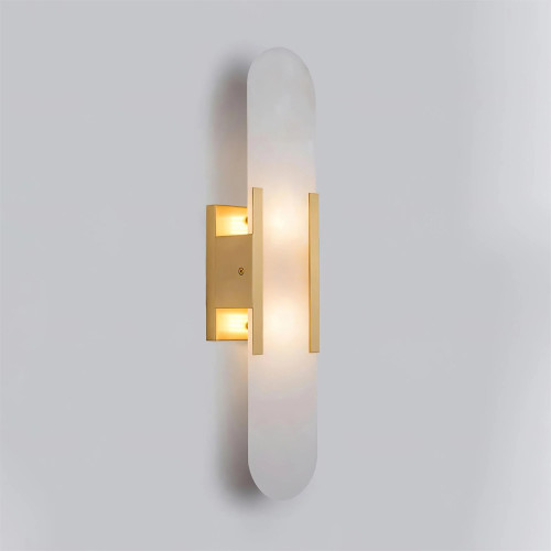 Настенный светильник F037/L gold/white