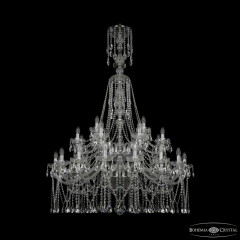 Подвесная люстра Bohemia Ivele Crystal 1413/16+8+4/400/XL-163/2d Ni