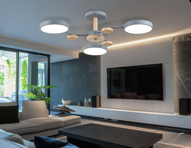 Люстра на штанге Ambrella Light Linetech Comfort FL4856
