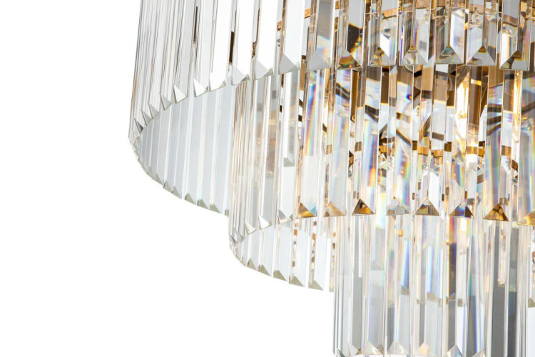 Подвесная люстра iLamp Triumph 7383/8P Brass