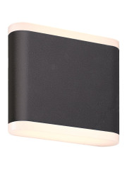 Уличный настенный светильник Elvan GW-6080S-6W-WW-BK
