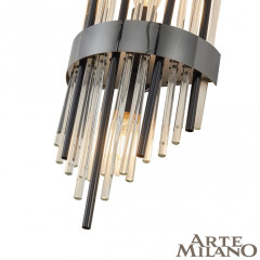 Настенный светильник Arte Milano 1A.D170.H450.E14.2 Bk