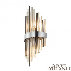 Настенный светильник Arte Milano 1A.D170.H450.E14.2 Bk