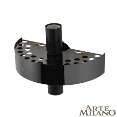 Настенный светильник Arte Milano 1A.D170.H450.E14.2 Bk