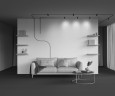 Трековый магнитный светильник Maytoni Focus Led TR187-1-5W3K-M-B