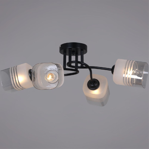 Потолочная люстра Reluce 70176-0.3-04 BK