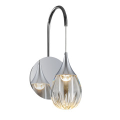 Настенный светильник MB24001004-1A chrome/clear