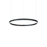 Подвесной светильник Ideal lux ORACLE SLIM SP D050 ROUND 3000K ON-OFF BK 229492