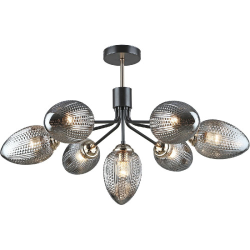 Люстра на штанге Reluce 05126-0.3-07 COFFEE+FGD