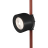 Трековый однофазный светильник Denkirs Belty spot DK5640-BK