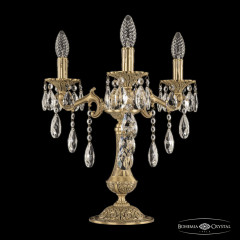 Настольная лампа Bohemia Ivele Crystal Verona 7202L/3/125 B FP