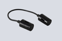 Крепление подвесное с двойным фиксатором для гибкой магнитной системы Crystal Lux Trace 48V CLT 0.217 04 BL