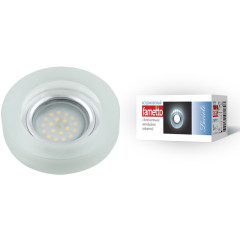 Встраиваемый светильник Fametto Luciole DLS-L110 GU5.3 CHROME/MATT CLEAR
