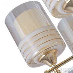 Подвесная люстра Arte Milano Florentia-6087 306087/5 Wh/Gd