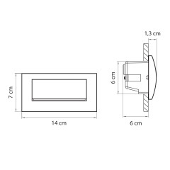 Уличный светодиодный светильник Lightstar Estra 383594