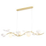 Подвесной светильник Crystal Lux COLIBRI SP4 GOLD