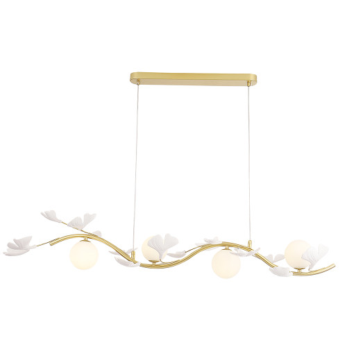 Подвесной светильник Crystal Lux COLIBRI SP4 GOLD