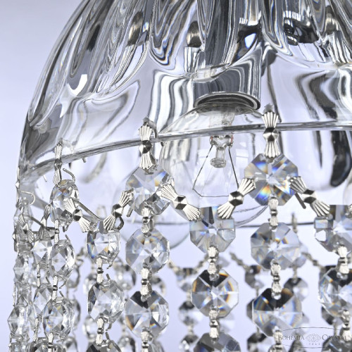 Подвесной светильник Bohemia Ivele Crystal 5478/22 Ni Clear/M-1H Leafs