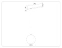 Трековый магнитный светильник Ambrella Light Magnetic 220V GL1442