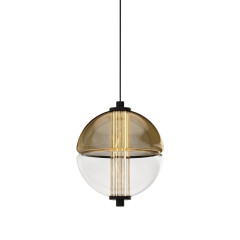 Подвесной светильник MD24022079-1A black/amber