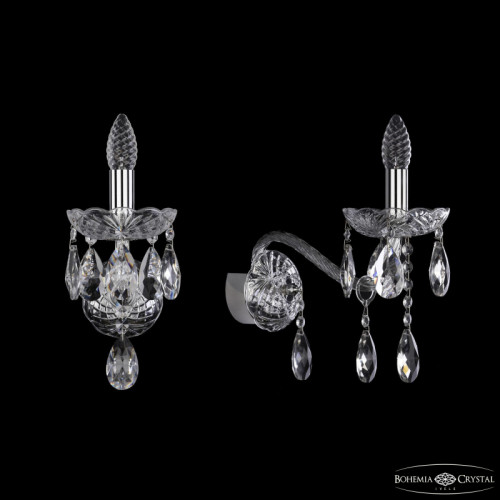 Бра Bohemia Ivele Crystal 1413B/1/200/XL Ni