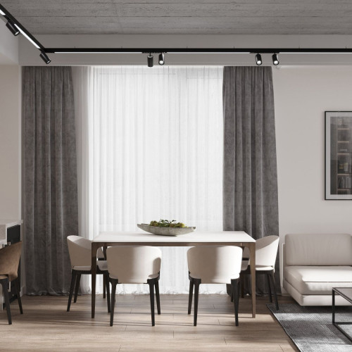 Шинопровод трехфазный накладной с заглушками Hesby Lighting ElDeko HSBL_0051_1