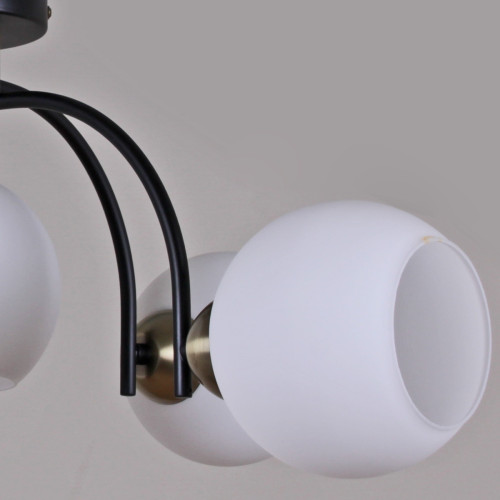 Люстра на штанге Illumico IL0250-5CSQ-79 BK AB