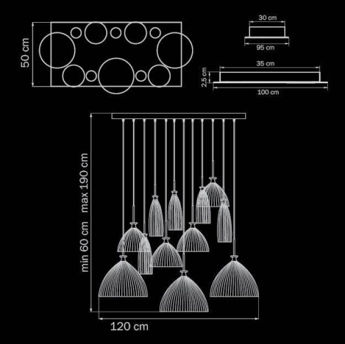 Подвесная люстра Lightstar Simple Light 810 810223