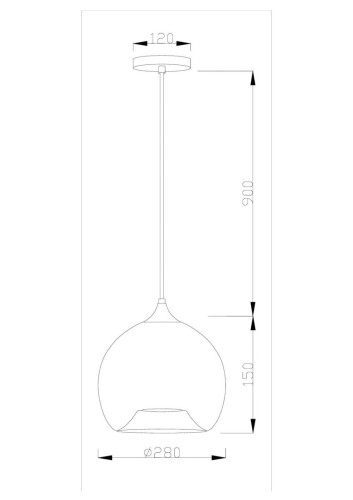 Подвесной светильник Moderli Laura V11530-1P