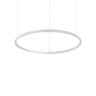 Подвесной светильник Ideal lux ORACLE SLIM SP D070 ROUND 3000K ON-OFF WH 229485