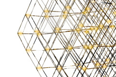 Подвесной светильник iLedex Statosphere FQ-600-100 Хром