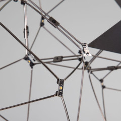 Подвесная люстра Eurosvet Uma 90368/5 черный жемчуг a065026