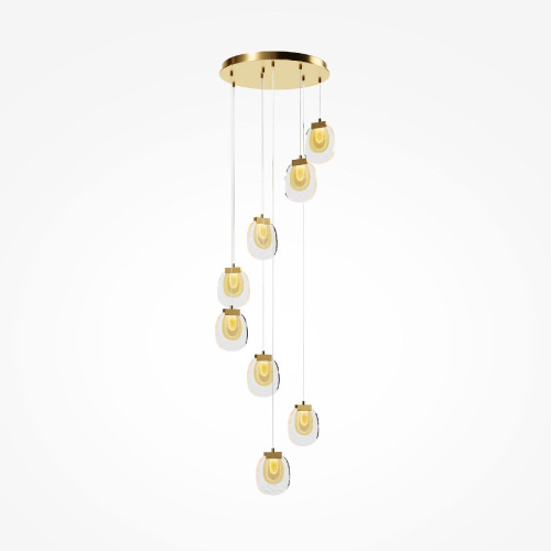 Каскадная люстра Maytoni Biology MOD367PL-L30BBSK