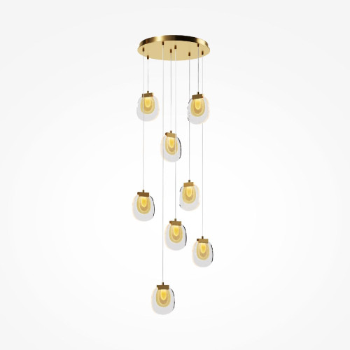 Каскадная люстра Maytoni Biology MOD367PL-L30BBSK