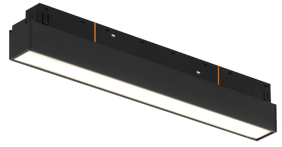 Трековый магнитный светильник iLedex Vision 4822-001-L300-12W-110DG-3000K-BK