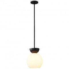 Подвесной светильник iLamp Mono P6079-1 BK+WH