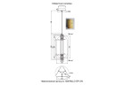 Подвесной светильник Crystal Lux AMARILLO SP12W LED BRASS
