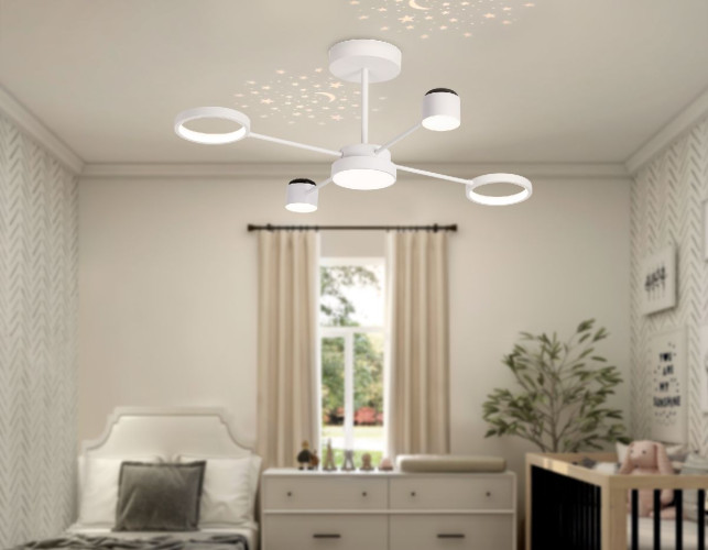 Люстра на штанге Ambrella Light Comfort LineTech FL51631