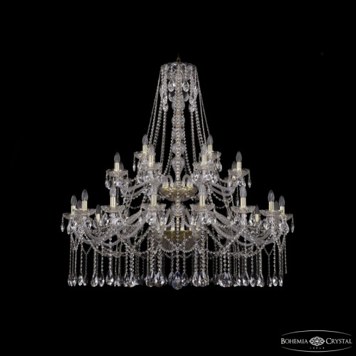 Подвесная люстра Bohemia Ivele Crystal 1413/16+8+4/460/2d G