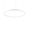Подвесной светильник Ideal lux ORACLE SLIM SP D090 ROUND 3000K ON-OFF WH 229478