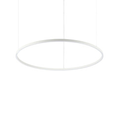 Подвесной светильник Ideal lux ORACLE SLIM SP D090 ROUND 3000K ON-OFF WH 229478