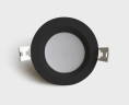Встраиваемый светильник Italline IT08-8018 black 4000K