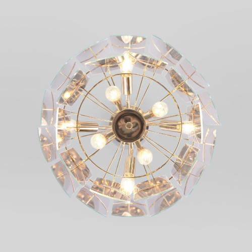 Подвесная люстра Eurosvet Claire 60170/8 золото Smart a069011