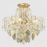 Потолочный светильник Crystal Lux ESMIRALDA PL4 GOLD