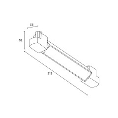 Трековый однофазный светильник Hesby Lighting Skylite HSBL_0045