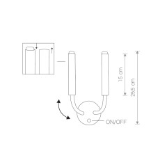 Бра Nowodvorski STALACTITE 8354